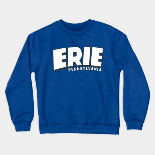 Erie Skyline Sign Crewneck Sweatshirt